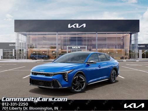 Wave Blue 2026 Kia K4 GT-LINE