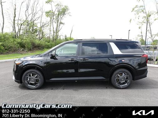 Aurora Black Pearl 2026 Kia Carnival Hybrid EX