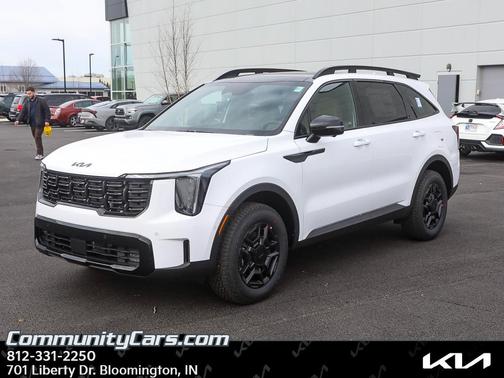 Glacial White Pearl 2026 Kia Sorento X-Pro SX Prestige