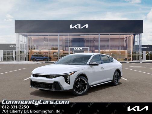 Snow White Pearl 2026 Kia K4 GT-LINE
