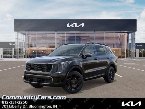 Ebony Black 2026 Kia Sorento X-Line SX