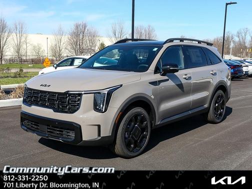 Brown 2026 Kia Sorento X-Line SX Prestige