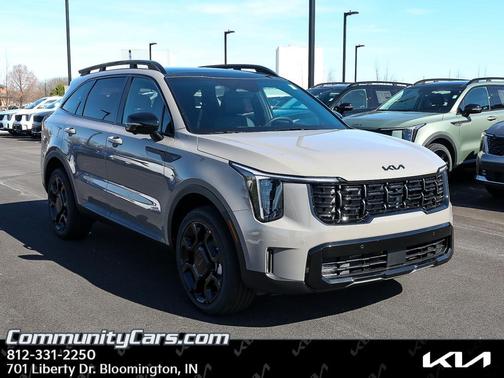 Brown 2026 Kia Sorento X-Line SX Prestige