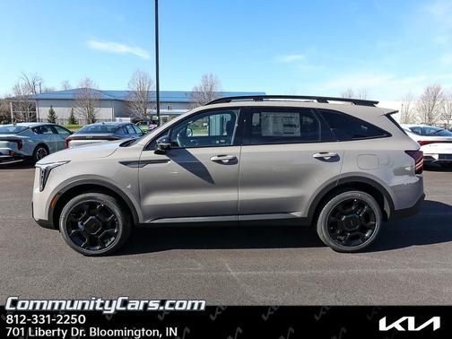 Brown 2026 Kia Sorento X-Line SX Prestige
