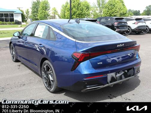 Blue 2026 Kia K5 GT-Line