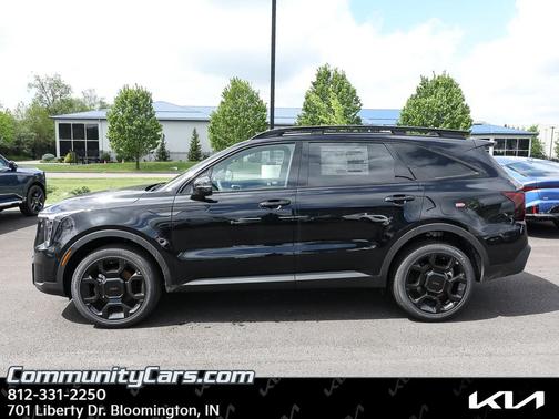 Ebony Black 2026 Kia Sorento X-Line SX Prestige