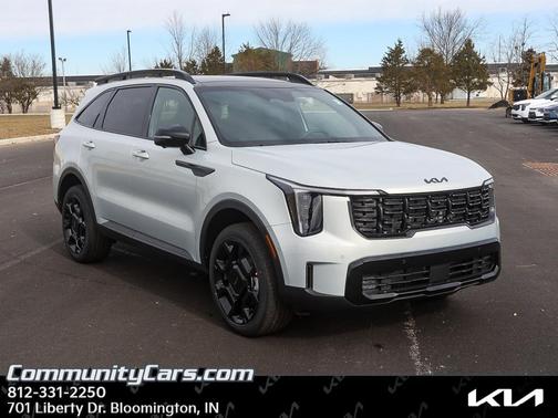 Ivory Silver 2026 Kia Sorento X-Line SX Prestige