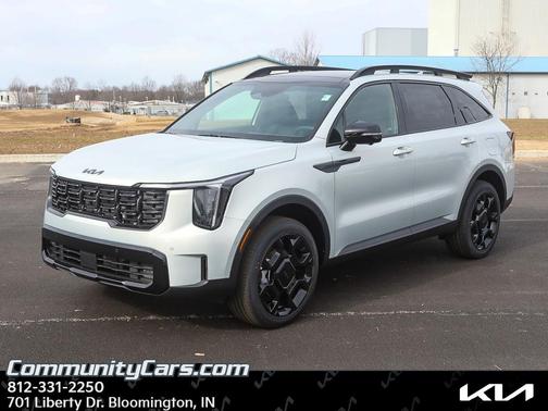 Ivory Silver 2026 Kia Sorento X-Line SX Prestige