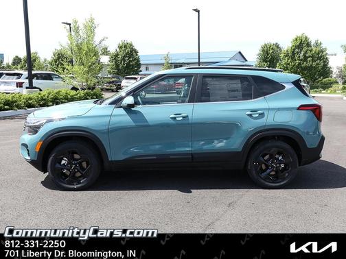 Blue 2026 Kia Seltos EX