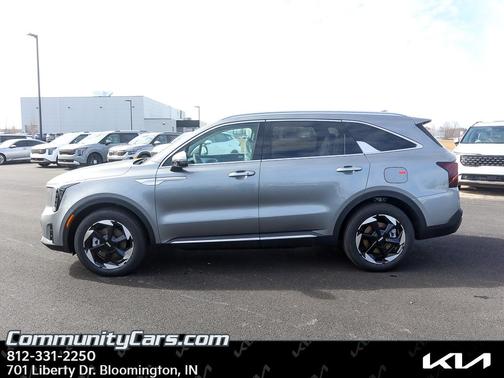 Steel Gray 2026 Kia Sorento Hybrid EX