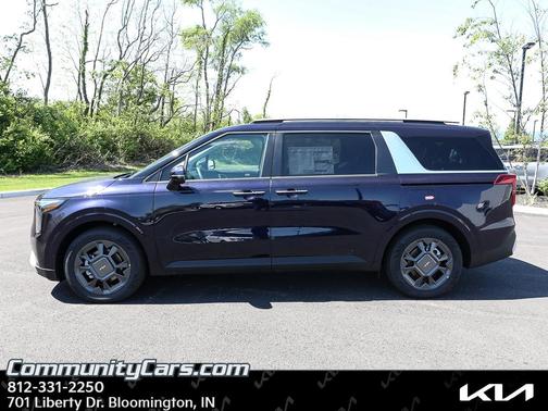 Deep Chroma Blue 2026 Kia Carnival Hybrid EX