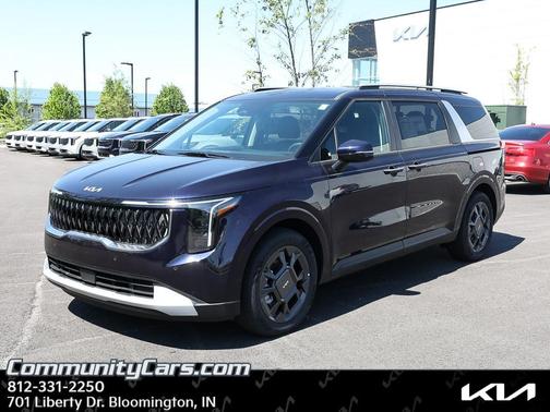 Deep Chroma Blue 2026 Kia Carnival Hybrid EX