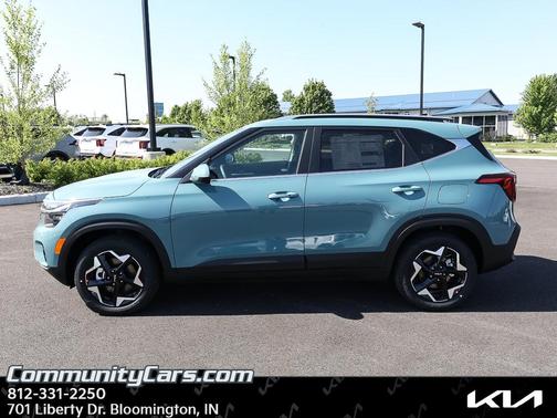 Blue 2026 Kia Seltos EX