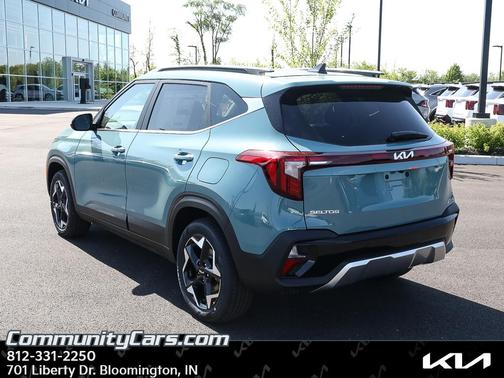Blue 2026 Kia Seltos EX