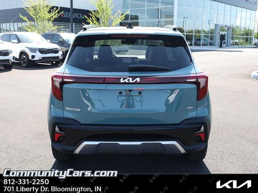 Blue 2026 Kia Seltos EX