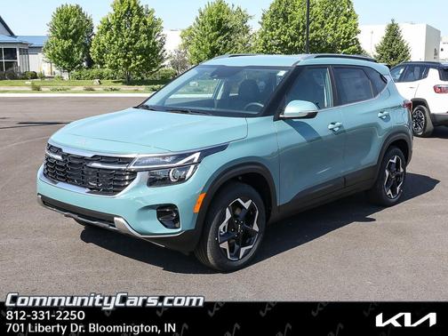 Blue 2026 Kia Seltos EX
