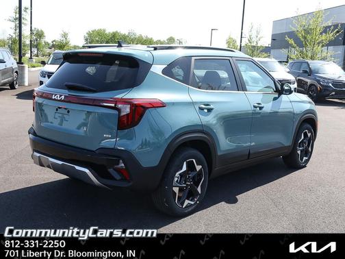 Blue 2026 Kia Seltos EX