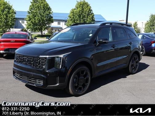 Ebony Black 2026 Kia Sorento X-Line EX