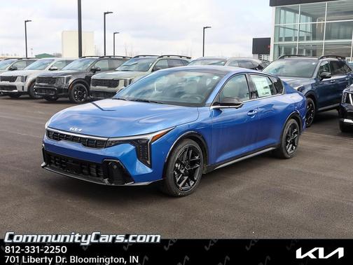 Wave Blue 2026 Kia K4 GT-LINE