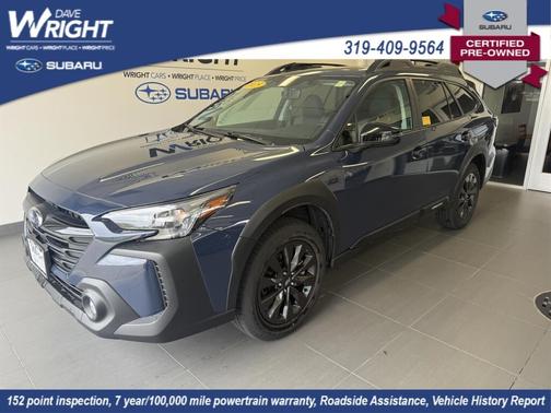 Blue 2025 Subaru Outback Onyx Edition XT