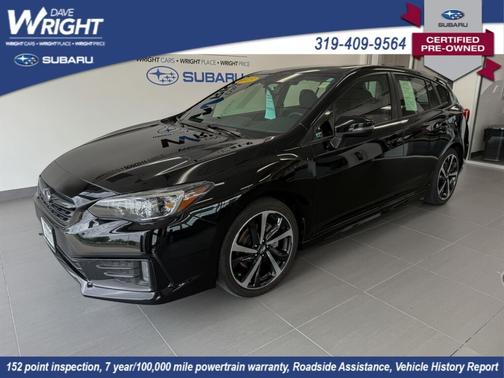 Black 2023 Subaru Impreza Sport