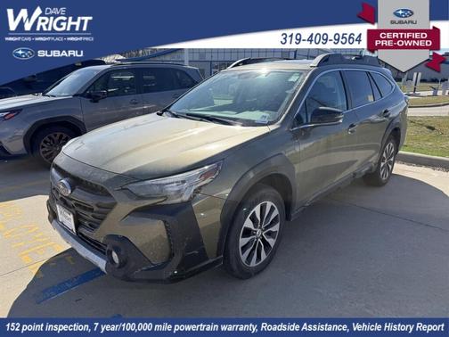 Green 2024 Subaru Outback Limited