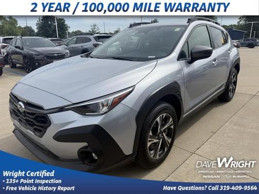 Silver 2024 Subaru Crosstrek Premium