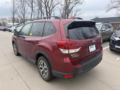Red 2021 Subaru Forester Premium
