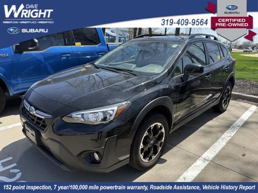 Black 2022 Subaru Crosstrek Premium