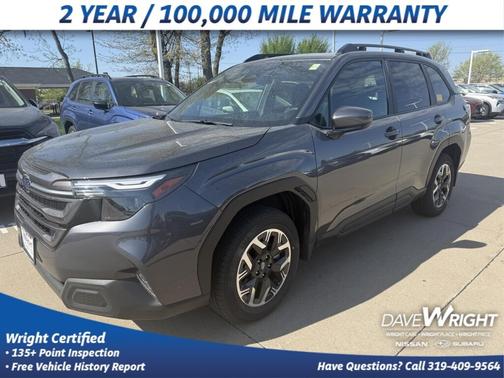 Gray 2026 Subaru Forester Premium SUV