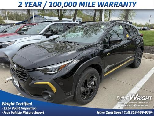 Black 2026 Subaru Crosstrek Sport