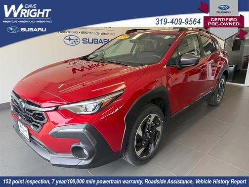 Red 2025 Subaru Crosstrek Limited