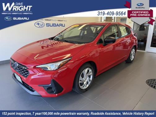 Red 2024 Subaru Impreza