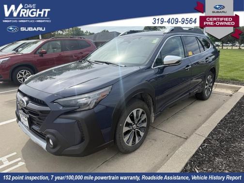 Blue 2025 Subaru Outback Touring