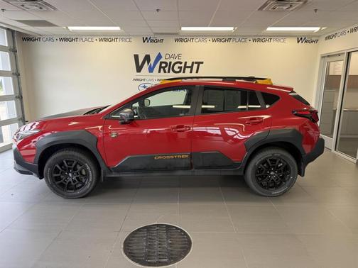 Red 2025 Subaru Crosstrek WILDERNESS