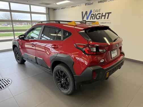 Red 2025 Subaru Crosstrek WILDERNESS