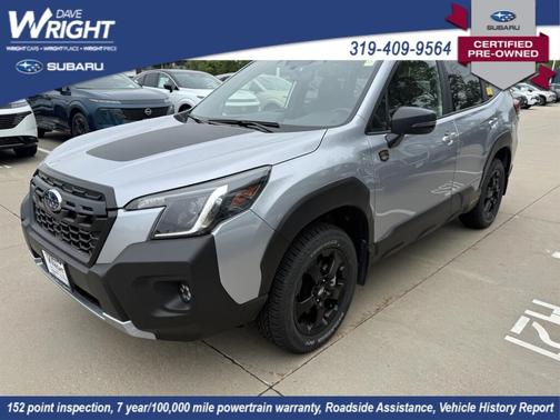 Silver 2025 Subaru Forester WILDERNESS