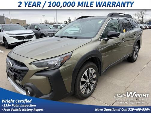 Green 2025 Subaru Outback Limited