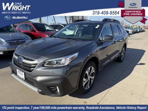 Gray 2021 Subaru Outback Limited