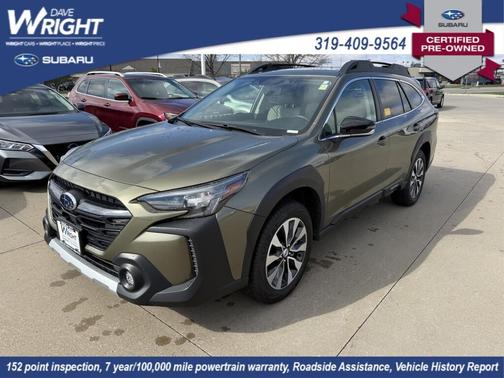 Green 2025 Subaru Outback Limited