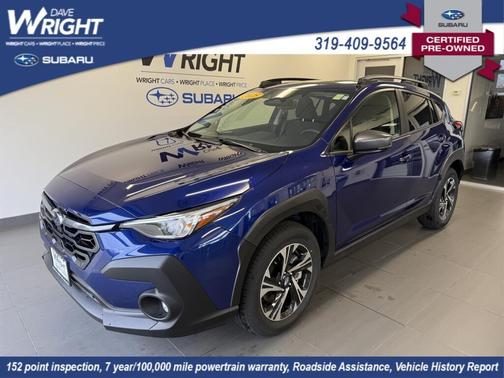 Blue 2025 Subaru Crosstrek Premium