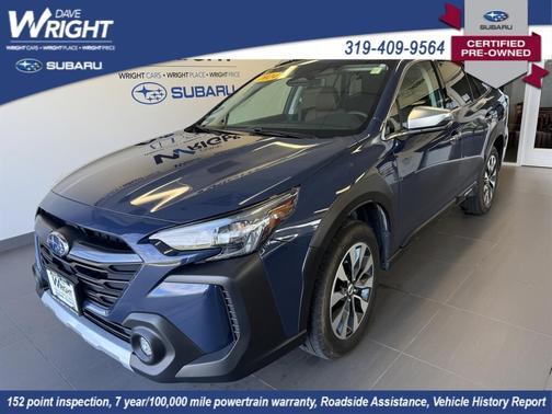 Blue 2024 Subaru Outback Touring XT