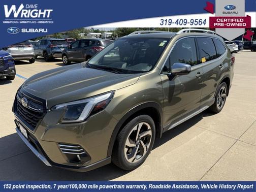 Green 2023 Subaru Forester Touring