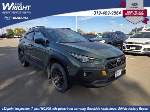 Green 2024 Subaru Crosstrek WILDERNESS