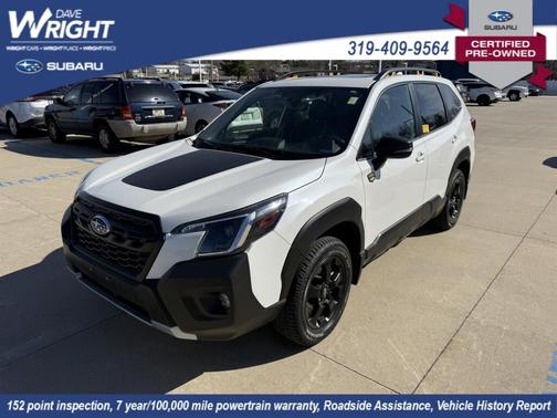 White 2023 Subaru Forester WILDERNESS