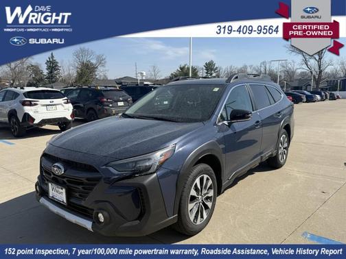 Blue 2025 Subaru Outback Limited