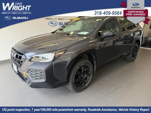 Gray 2025 Subaru Outback WILDERNESS