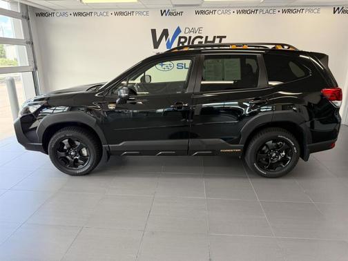Black 2023 Subaru Forester WILDERNESS