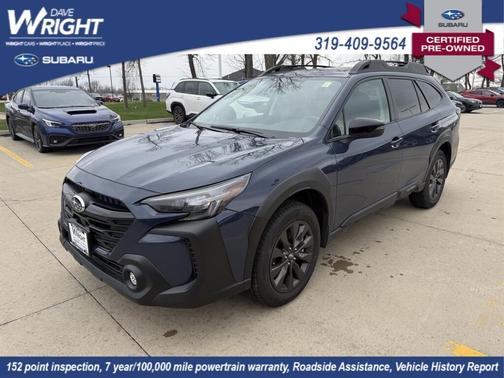 Blue 2025 Subaru Outback Onyx Edition