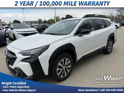 White 2024 Subaru Outback Premium